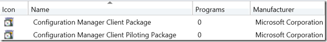 1606 Upgrade - Client Packages